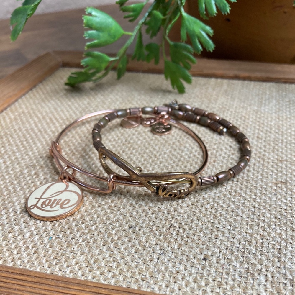 Alex & Ani bracelet set